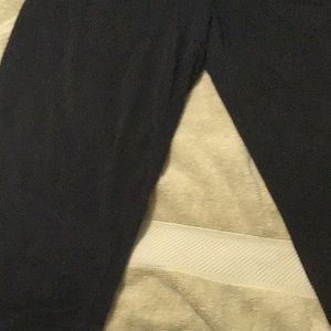 Black spandex pants